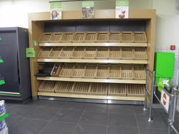 Store shelves 27